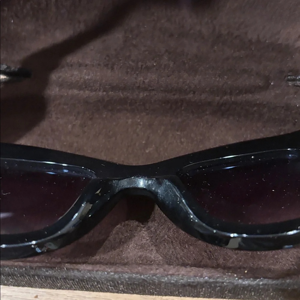 Tom Ford Black Karina Cat Eye Sunglasses